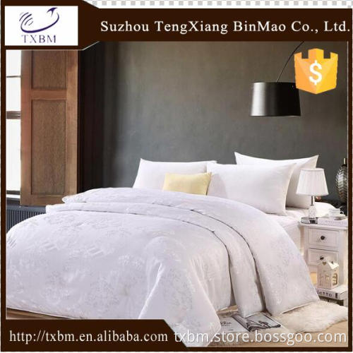 100% silk quilt with plain color